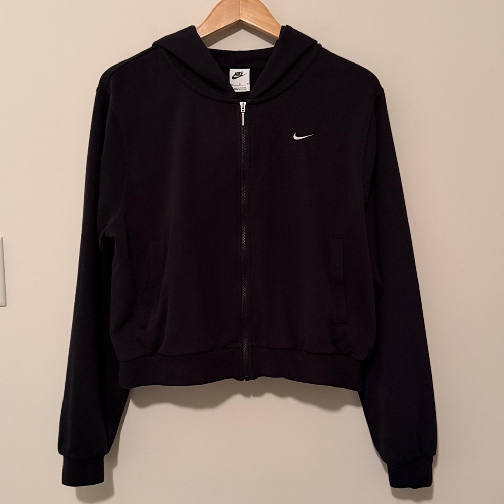 Nike Sportswear Chill Terry Women's Black Sweatshirt - Picture 3 of 5